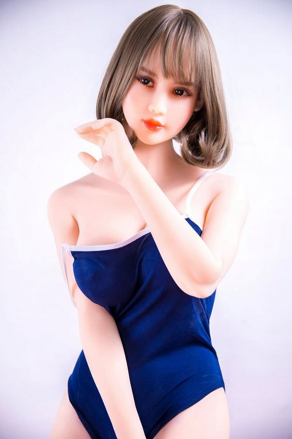 Koreanisches kurzes Haar schönes Mädchen 143cm E-Tasse Nr. 6 weiße Haut Mara