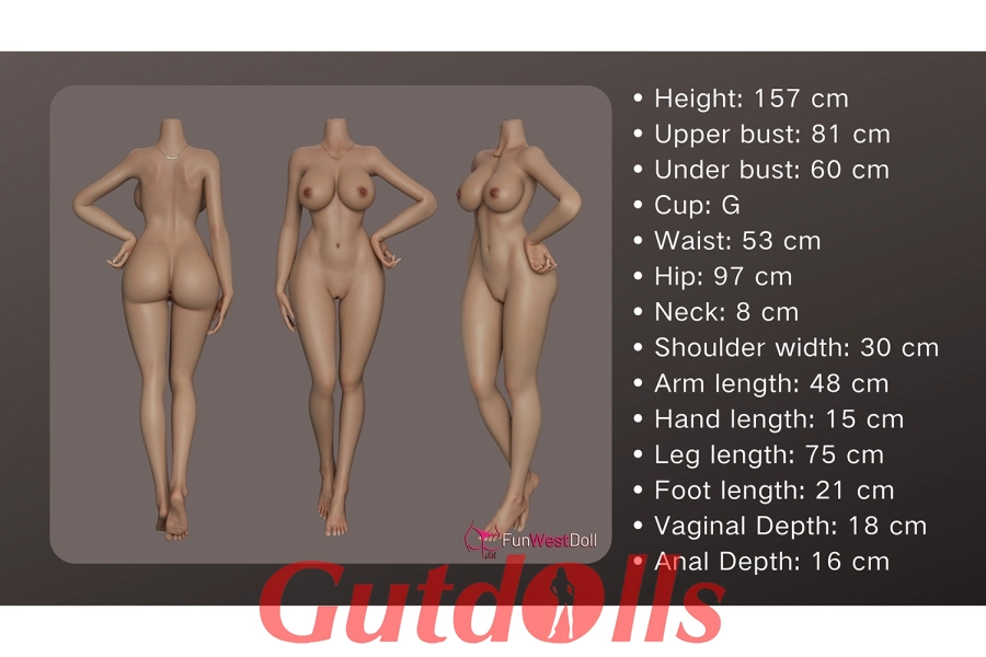 Positive Einstellung 157cm D-Cup #030S (Natural) Vollsilikon Guenstige sexpuppen kaufen