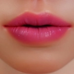 Lippenfarbe:hot-pink