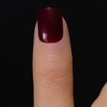 Fingernagelfarbe-Winered