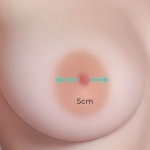 Areola-Größe-5CM