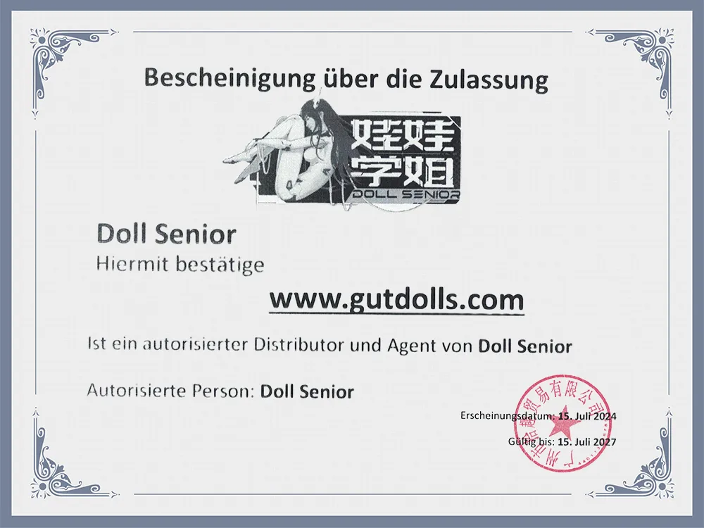 Doll Senior zertifikat