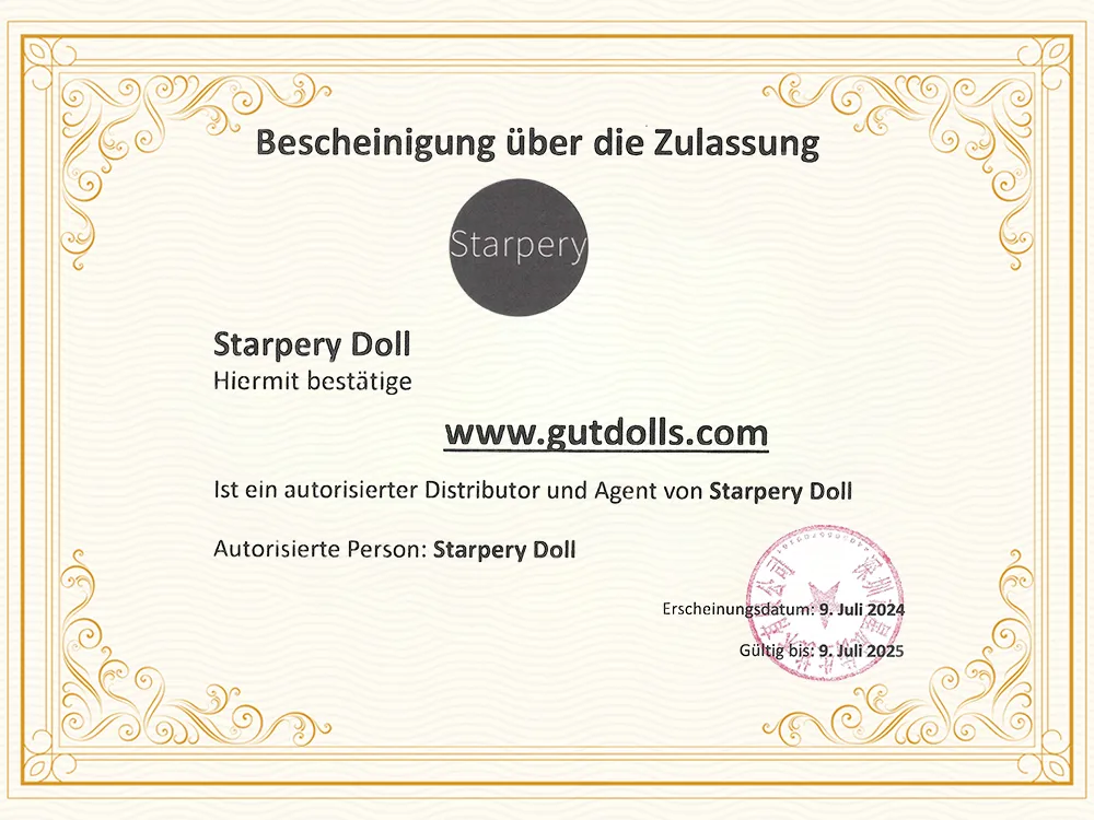 Starpery Doll zertifikat